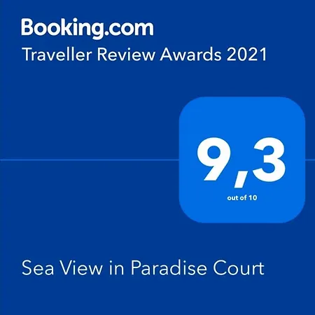 Sea View In Paradise Court Apartment *